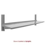 Painted Metal Shelf with Square Edges for All-Spec Heavy Duty Benches, 18 x 72" redirect to product page
